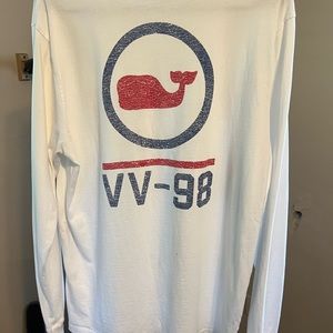 VV 98 Long Sleeve Tee in Men’s Medium. White.